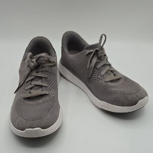 Kizik | Gray Lima Hands Free Knit Sneakers Men's 8.5 Or Women's 10